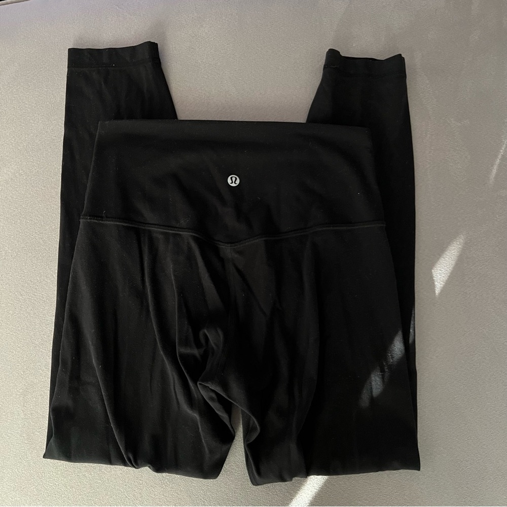 Lululemon Black Align Leggings 25” Inseam